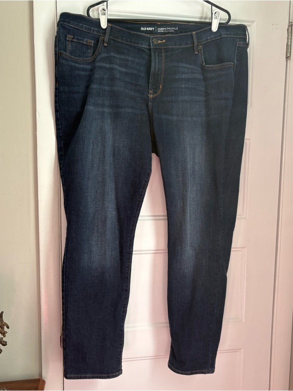 Old Navy Women's Curvy Straight Leg Jeans